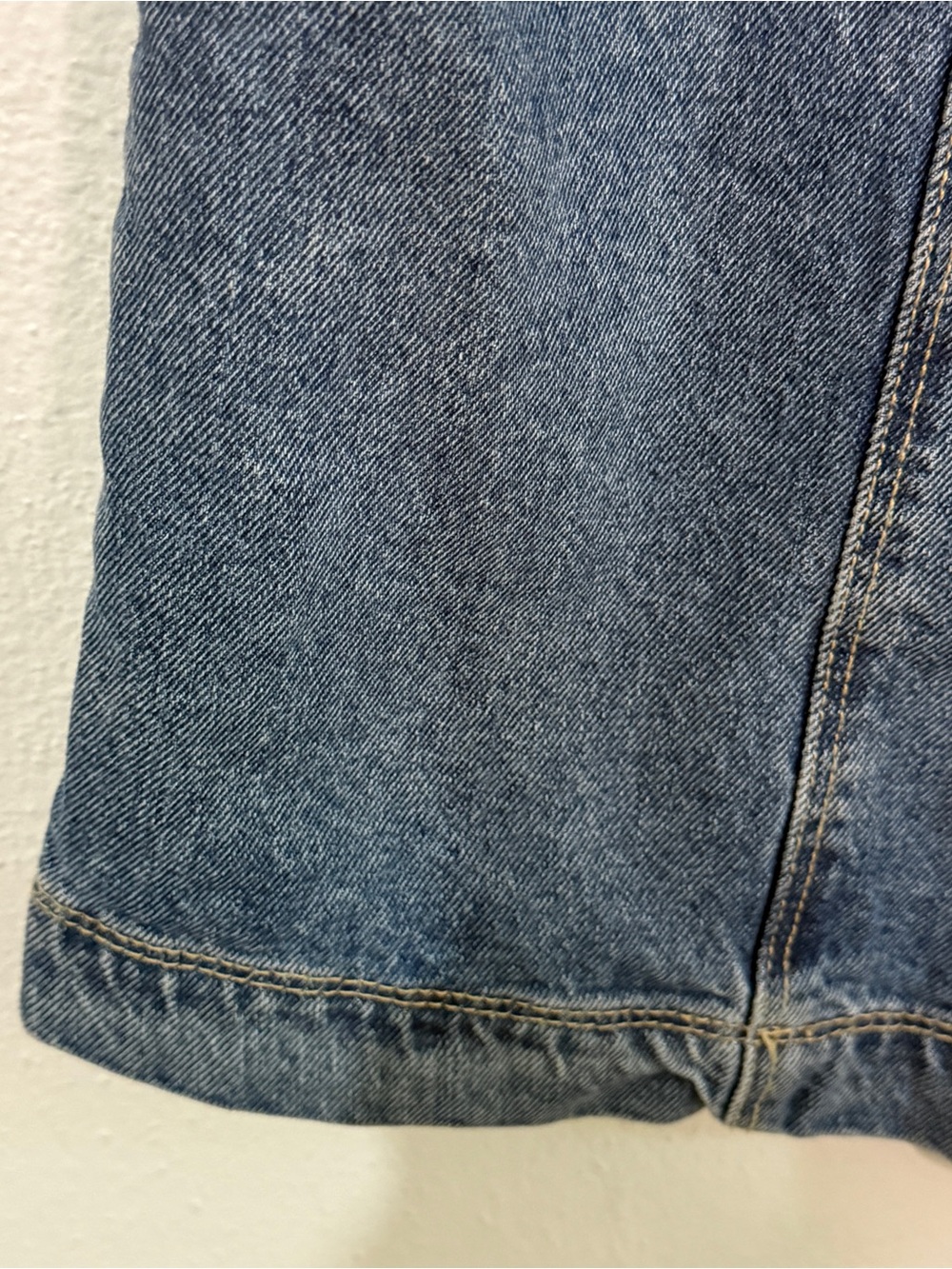 Old Navy Simple Blue Denim Short-Sleeved Shift Dress. Sz M. - Picture 4 of 10